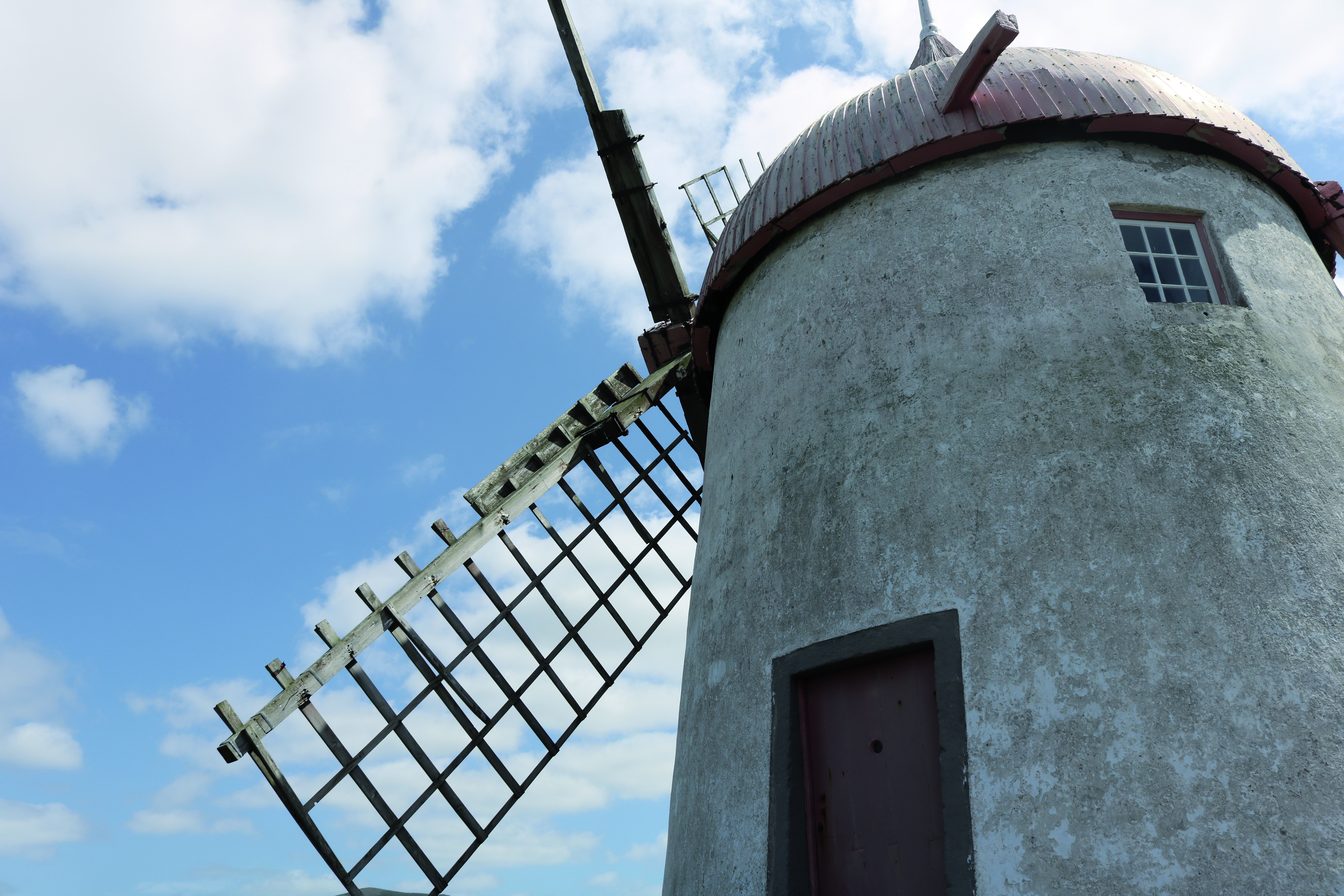 Die Windmühlen der Insel Graciosa 