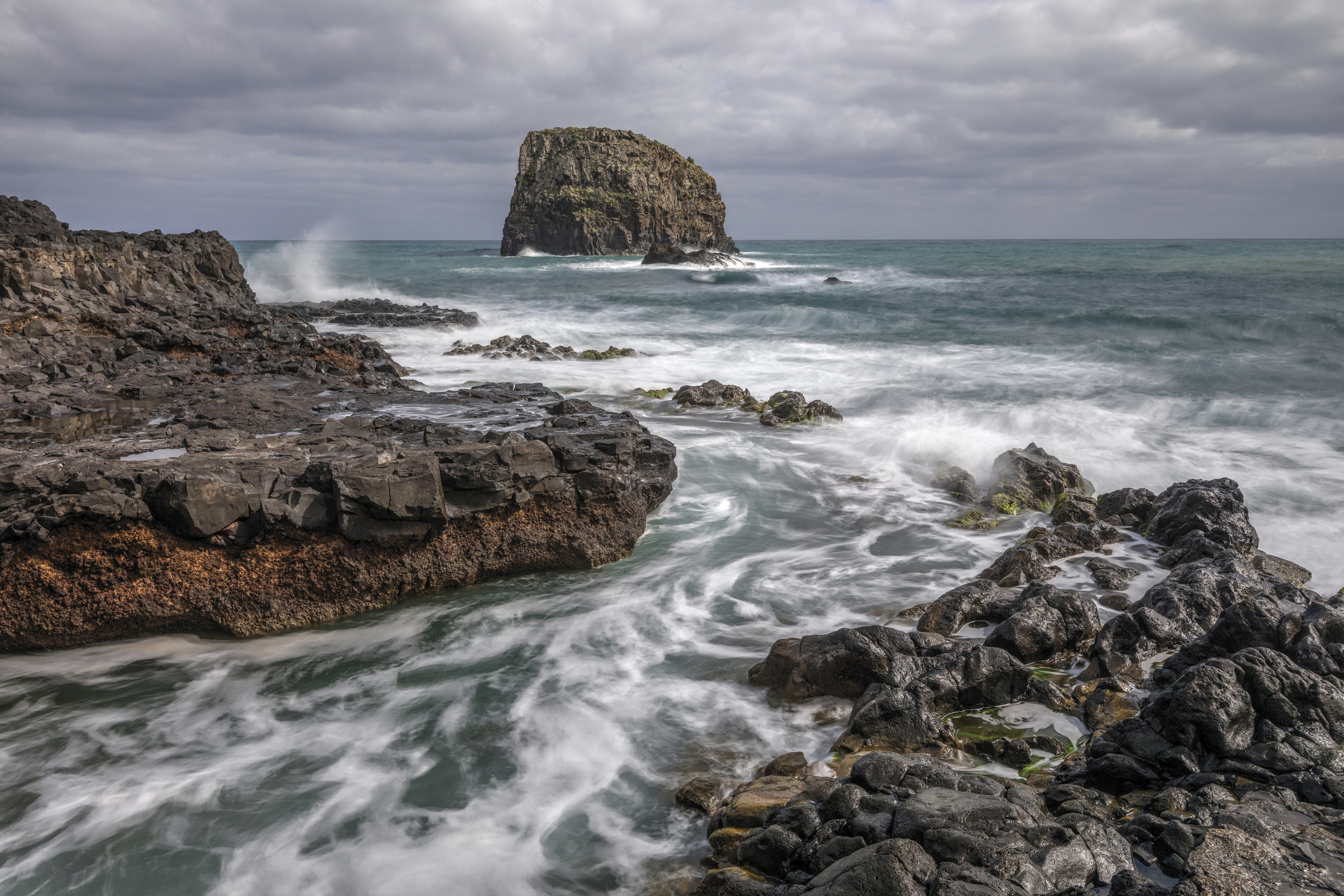 Meeresblick auf Madeira